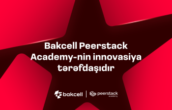 Bakcell Peerstack Academy-nin innovasiya tərəfdaşıdır