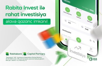 RABİTƏBANK İLƏ RAHAT İNVESTİSİYA İMKANI