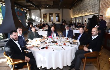 TÜİB-in təşkilatçılığı ilə &ldquo;Türkiyə&ndash;Azərbaycan iş dünyasında yeni üfüqlər&rdquo; mövzusunda işgüzar səhər yeməyi keçirilib