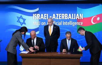 Azərbaycan və İsrail arasında süni intellekt sahəsində əməkdaşlıq memorandumu imzalandı