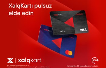 XalqKart-ı indi pulsuz əldə edin