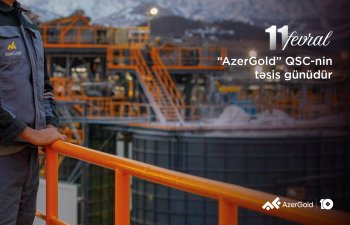 &ldquo;AzerGold&rdquo; 1,9 milyard manatdan çox vəsaiti iqtisadiyyata cəlb edib