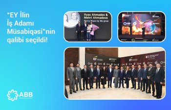 ABB-nin dəstəyi ilə keçirilmiş &ldquo;EY İlin İş Adamı Müsabiqəsi&rdquo;nin qalibi seçildi!