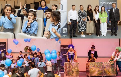 PAŞA Sığorta İsmayıllıda uşaqları kukla teatrı ilə sevindirib