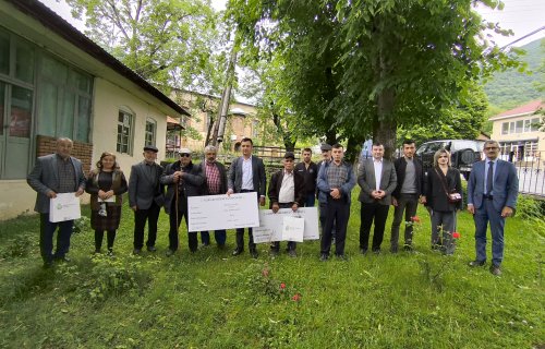 Balakən və Qax rayonlarında qarğıdalı və taxıl sahələrinə dəymiş zərərə görə sığorta ödənişləri edilib