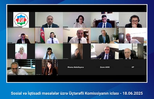 Sosial və İqtisadi məsələlər üzrə Üçtərəfli Komissiyanın növbəti iclası keçirilib