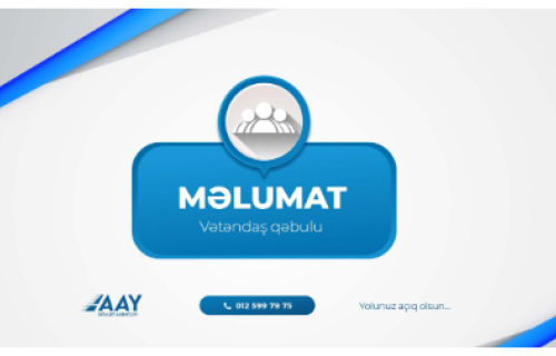 Vətəndaş qəbulunun vaxtı dəyişdirilib - MƏLUMAT