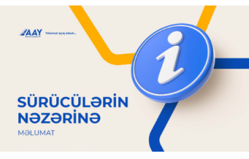 Bu ərazidə hərəkət qismən məhdudlaşdırılacaq