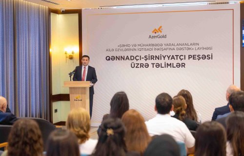 “AzerGold” QSC-nin daha bir sosial layihəsi uğurla icra edilib
