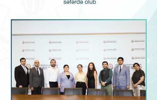 Azərbaycan Mərkəzi Bankı Qazaxıstanın Maliyyə Bazarının Tənzimlənməsi və İnkişafı Agentliyinin nümayəndələrini qəbul edib