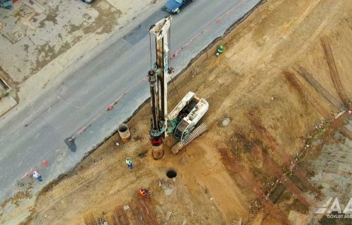 Körpüyə aparan yanaşma yollarının genişləndirilməsinə başlanılıb