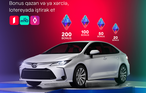 Bir Bonus Toyota Corolla və yüzlərlə bonus qazandırır