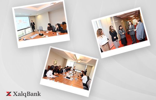 Xalq Bank Eurasian Bank və Uzpromstroybank nümayəndə heyətlərini qəbul edib