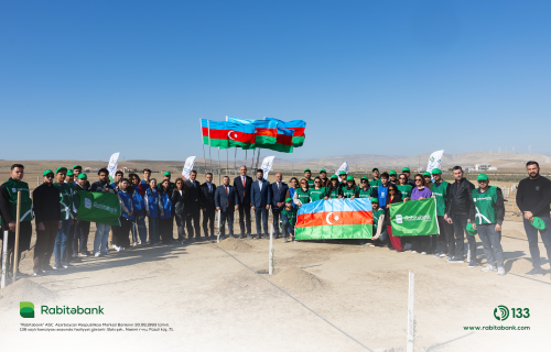 RABİTƏBANK EKOLOJİ MƏSULİYYƏT STRATEGİYASI ÇƏRÇİVƏSİNDƏ AĞACƏKMƏ AKSİYASI KEÇİRDİ