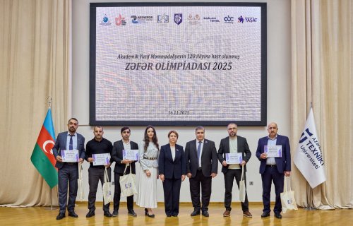 Akademik Yusif Məmmədəliyevin 120 illiyinə həsr olunmuş “Zəfər Olimpiadası 2025” uğurla başa çatıb