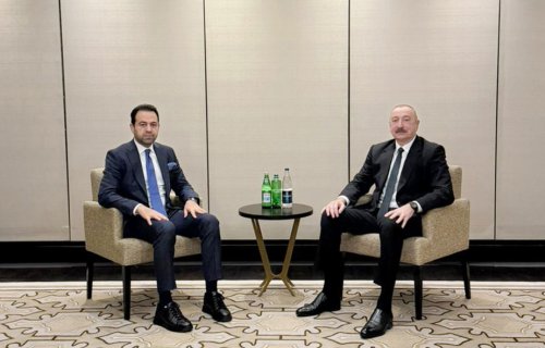 Prezident İlham Əliyevin Əbu-Dabidə Müsəlman Ağsaqqalları Şurasının baş katibi ilə görüşü olub