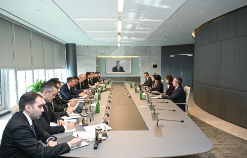 Beynəlxalq Valyuta Fondunun Azərbaycan üzrə missiya rəhbəri ilə görüş keçirilib