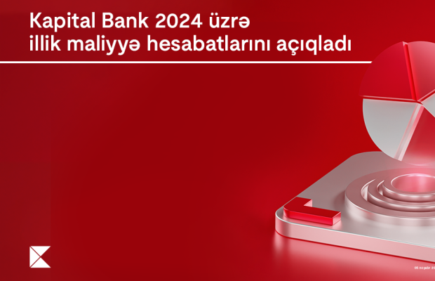 Kapital Bank 2024-cü il üzrə maliyyə nəticələrini elan edib