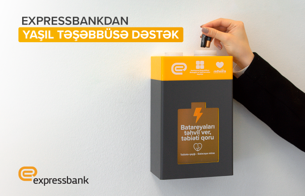 Expressbank-dan yaşıl təşəbbüsə dəstək