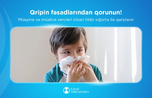 Qripin müayinə və müalicə xərcləri
icbari tibbi sığorta ilə qarşılanır