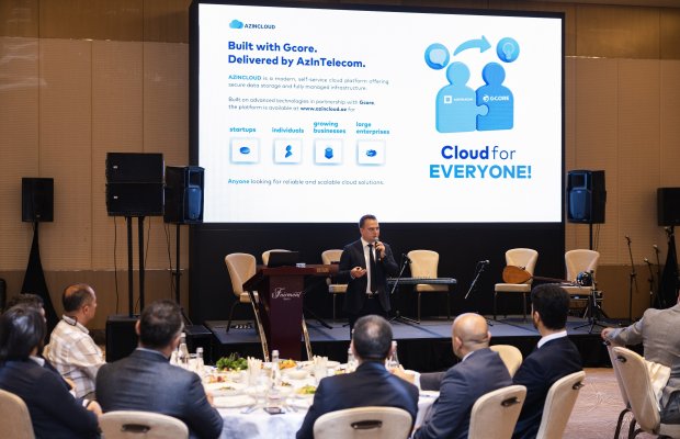 “AzInTelecom” “G-Core” şirkəti ilə birgə “AzInCloud” platformasını təqdim etdi