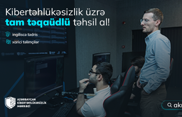 Azərbaycan Kibertəhlükəsizlik Mərkəzi təlimlərinə sənəd qəbulu davam edir