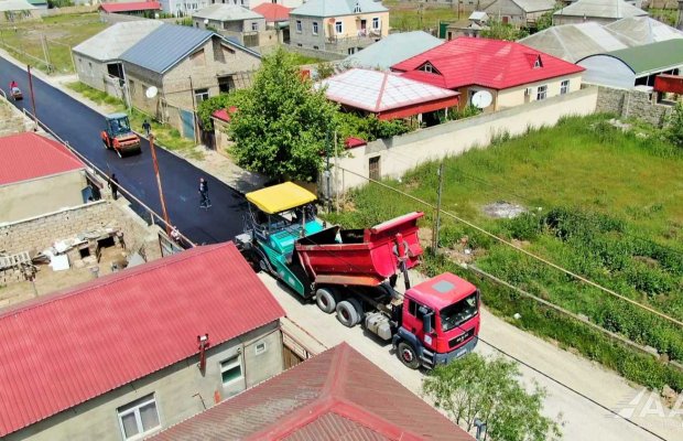 Sabunçu rayonunda təmir işləri aparılır