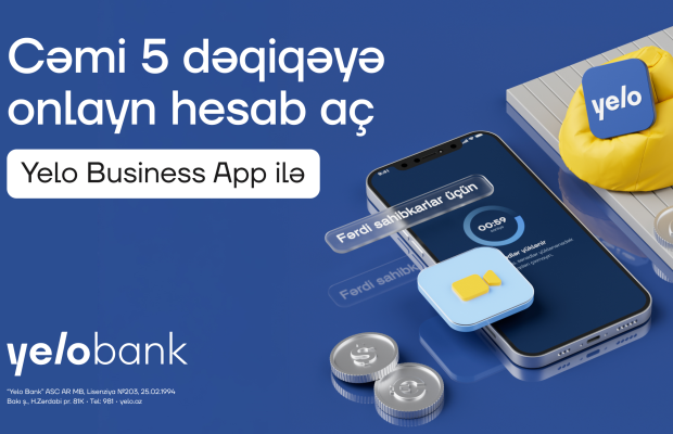 Yelo Bank-dan fərdi sahibkarlar üçün onlayn imkan!