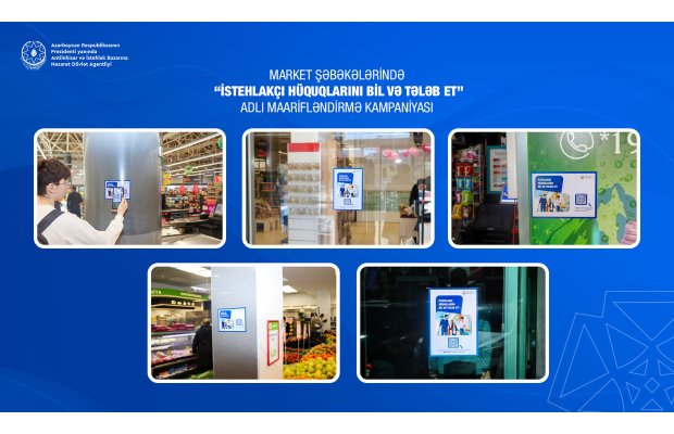 Sahibkarlıqla alıcı arasında körpü: Ölkə üzrə maarifləndirmə kampaniyası başlayıb