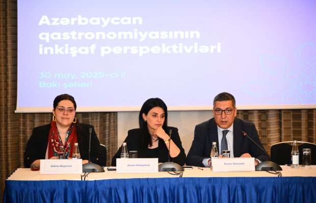 Azərbaycan qastronomiyasının inkişaf perspektivləri mövzusunda təqdimat keçirilib