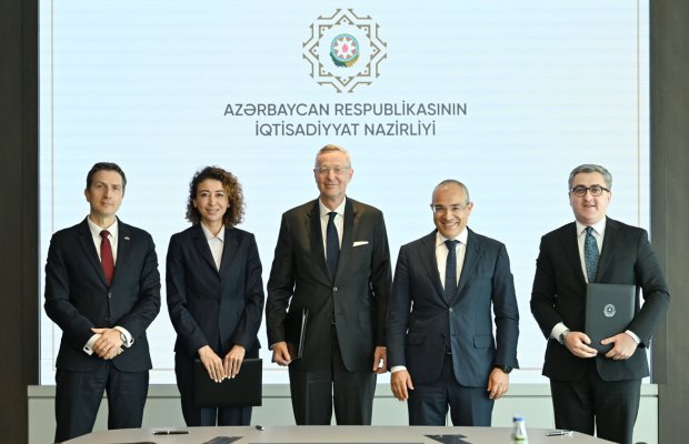 Alman İqtisadiyyatının Şərq Komitəsinin sədri ilə görüş keçirilib