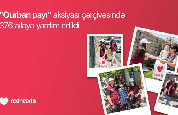 “Qurban payı” aksiyası çərçivəsində 376 ailəyə yardım edildi
