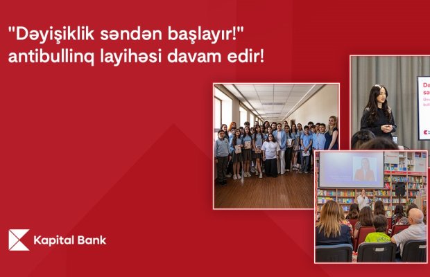 18 nömrəli tam orta məktəbdə bullinqə qarşı maarifləndirmə sessiyaları keçirildi