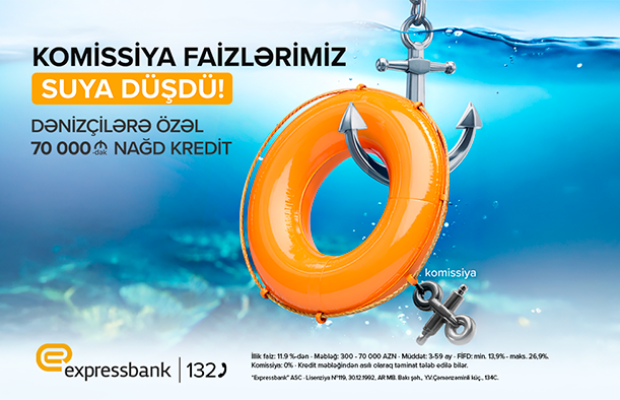 Dənizçilər üçün sərfəli kredit təklifi! 