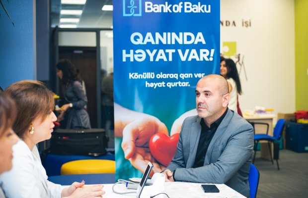 “Bank of Baku”dan könüllü qanvermə təşəbbüsü