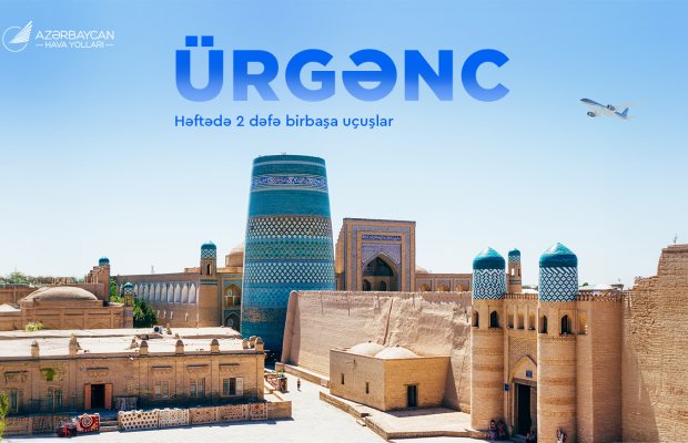 AZAL Ürgəncə müntəzəm uçuşları bərpa edir