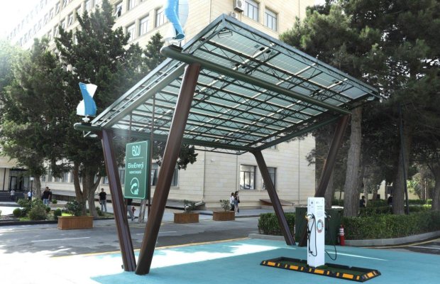 KOBİA-nın ayırdığı qrant hesabına BDU-da “EkoEnerji” məntəqəsi açılıb