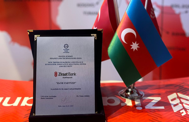 Ziraat Bank Azərbaycan “FINTEX SUMMIT BAKU 2025- Maliyyə və Texnologiyalar Sərgisi”ndə təltif olundu