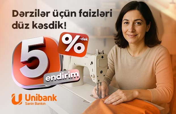 Unibank-ın sahibkarlar üçün yay kampaniyası davam edir