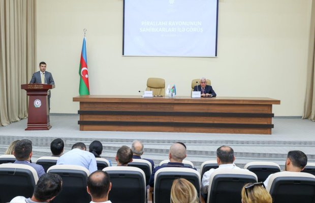 Pirallahıda sahibkarlarla görüş: Biznes imkanları və dövlət dəstəyi müzakirə olundu