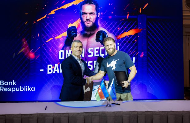 Bank Respublika və UFC ulduzu Rafael Fiziev arasında əməkdaşlıq sazişi imzalandı