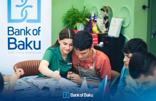 Bank of Baku inklüziv cəmiyyəti dəstəkləyir: autizmli uşaqlarla bir gün