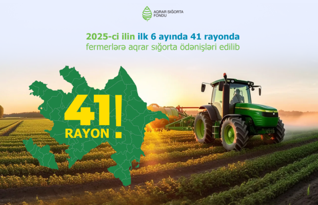 Aqrar Sığorta Fondu bu il 41 rayonda fermerlərə sığorta ödənişi edib