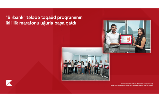 “Birbank” tələbə təqaüd proqramının iki illik marafonu uğurla başa çatdı 
