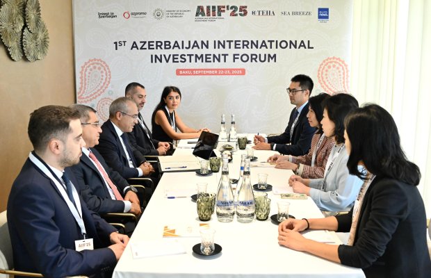 “Silk Road Fund”un idarəedici direktoru ilə görüş keçirilib