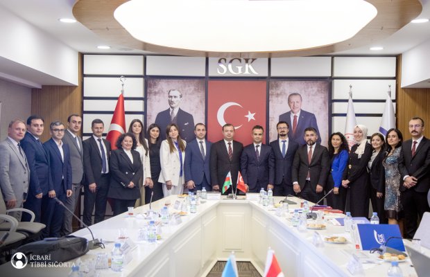 Agentlik nümayəndələri Ankarada SGK ilə təcrübə mübadiləsi aparıb