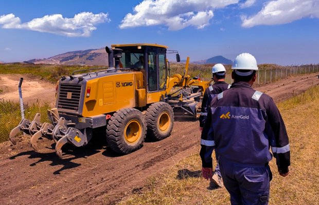"AzerGold" QSC Quşçu kəndində infrastrukturun bərpasına dəstək göstərib