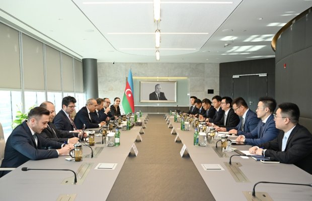 “PowerChina Resources Ltd.” şirkətinin sədri ilə görüş keçirlib