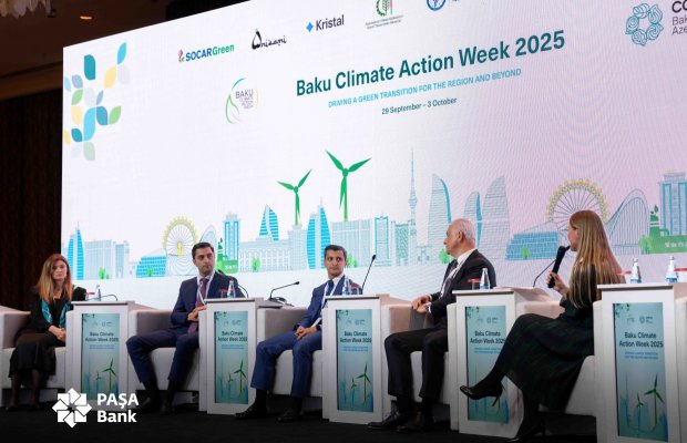 COP29 sonrası “PAŞA Bank”: Dayanıqlı maliyyələşməyə və yaşıl keçidə dəstək