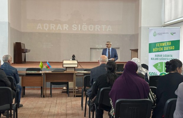 Aqrar sığorta Qarabağda: Xocalı rayonunda fermerlərə aqrar sığorta təlimi keçirilib